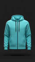 Electric Cyan Technical Heavyweight Hoodie