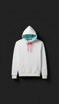 Chalk White Statement Hoodie